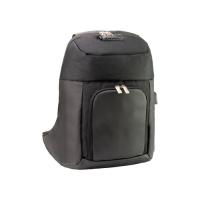 Рюкзак школьный Optima 17" USB унисекс Черный Фото