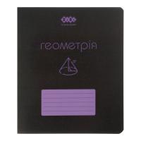 Тетрадь ZiBi предметная BLACK 48 листов ячейка, геометрия Фото