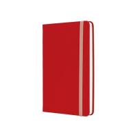 Книга записная Optima А5 SQUARE, твердая обложка, резинка, белый блок кл Фото