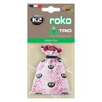 Ароматизатор для автомобіля K2 Roko Trio "Зелений чай" 25 г Фото