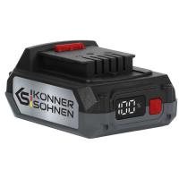 Аккумулятор к электроинструменту Konner&Sohnen KS 20V2-1, 20В, 2Ah, 0.47кг Фото