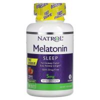 Аминокислота Natrol Мелатонин быстрорастворимый повышенной силы, 5 мг, Фото