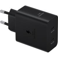Зарядний пристрій Samsung 50W 2xUSB-С + cableUSB-C to USB-C 1.8m black Фото