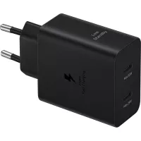 Зарядний пристрій Samsung 50W 2xUSB-С + cableUSB-C to USB-C 1.8m black Фото