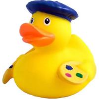 Игрушка для ванной Funny Ducks Утка Художник Фото