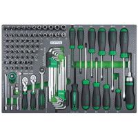 Набір інструментів Toptul в ложементі (тип D) 114шт. Фото