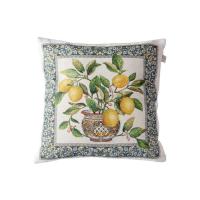 Наволочка Прованс гобеленовая декоративная Сочные лимоны 45х45 Фото