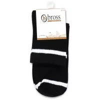 Шкарпетки дитячі Bross у рубчик Фото