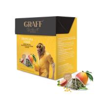 Чай Graff Tropicana Verde Зелений 20 пірамідок по 1.8 г Фото