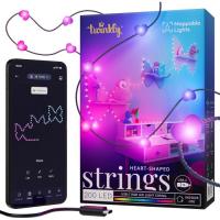 Гирлянда Twinkly Smart LED, Strings USB 200 Heart-shaped RGB LEDs, Фото