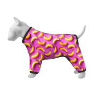 Ветровка для животных WAUDOG Clothes Бананы на розовом S 40 Фото