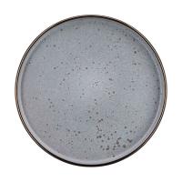 Тарелка Ardesto Fasano, 26см, кераміка, сірий Фото