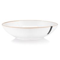 Тарелка Ardesto Apulia, 820мл, 20.8см, кераміка, білий Фото