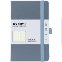 Книга записная Axent Partner 125x195 мм 96 листов, клетка серая Фото