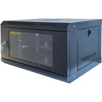 Шафа настінна GEAR 6U 19'' 600x600x350 мм, + полка 19", black Фото