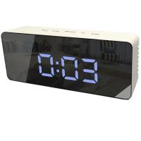 Настольные часы Technoline WT475 White/Black Mirror Фото