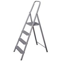 Лестница Eurogold сварная 4-х ступенчатая GREY, 156х49х9см, Арт.214 Фото