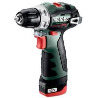 Шуруповерт Metabo PowerMaxx BS BL 12V, 2х2.0Ah, 20·38Нм, 0-400·0-150 Фото