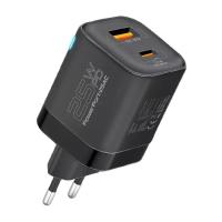 Зарядний пристрій Promate USB-C + USB-A Фото