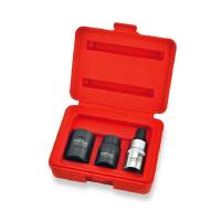 Набор торцевых головок Toptul для тормозных суппортов 3шт. Фото