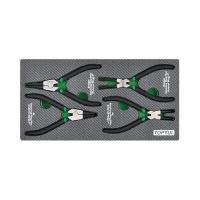 Набор инструментов Toptul для стопорный колец 4шт. (в ложементе) Фото