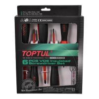 Набір викруток Toptul діелектричних до 1000В 6шт. Фото