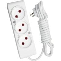 Сетевой удлинитель TECCO 2м 3 поста white Фото