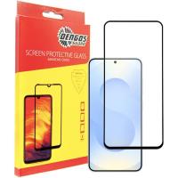 Стекло защитное Dengos Full Glue Samsung Galaxy S25 (black) Фото