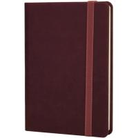 Книга записна Optima Vivella А6 128 аркушів лінія бордо Фото
