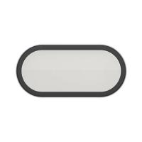 Світильник ELM OVAL-12 6500 IP54 чорн. ELM Фото