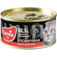 Паштет для кошек Carnie мясной с говядиной 100 г Фото
