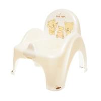 Горщик Tega Baby Teddy Bear стілець, з музикою, антиковзкий white p Фото