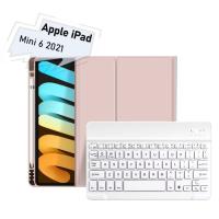 Чохол до планшета BeCover with keyboard Apple iPad Mini 6 2021 Pink Фото