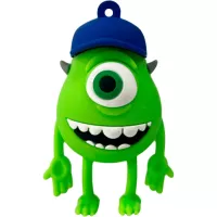 USB флеш накопичувач Wibrand 16GB Mike Wazowski Green USB 2.0 Фото