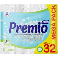 Туалетная бумага Диво Premio Bianco 3 слоя 32 рулона Фото