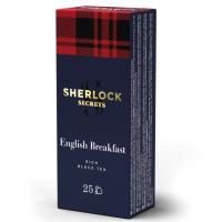 Чай Sherlock Secrets English Breakfast чорний 25х2 г Фото