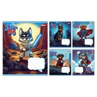 Тетрадь 1 вересня Super Dog А5 12 листов линия Фото