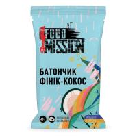 Батончик Food Mission Кокосовый 40 г Фото