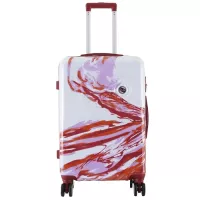Валіза Semi Line 24" M T5654-2 White/Red Print Фото
