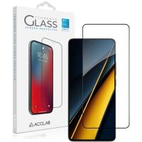 Стекло защитное ACCLAB Full Glue Xiaomi Poco X6 Pro Black Фото