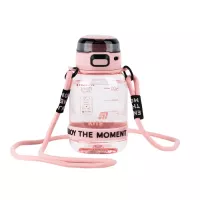 Поильник-непроливайка Kite 700 мл, рожево-сіра Фото