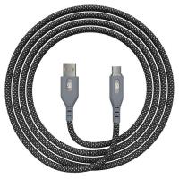 Дата кабель Armorstandart USB 2.0 AM to USB-C 1.0m Magnetic 3A black Фото