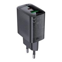 Зарядное устройство Acefast A78 1xUSB-C PD20W + 1xUSB-A GaN Black Фото