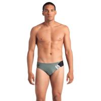 Плавки Arena Stripe Swim Briefs 007929-650 оливкй, чорний 80 Фото