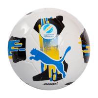 Мяч футбольный Puma Orbita UPL (MS) 084593-01 білий, чорний, жовтий, б Фото