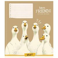 Тетрадь Школярик Be lake 12 листов клетка Фото