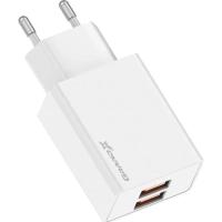 Зарядное устройство Grand-X CH-15W 2xUSB 10.5W Black Фото