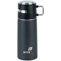 Термос Kite 350 мл чорний Фото