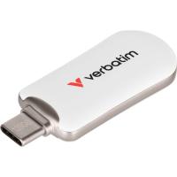 USB флеш накопитель Verbatim 512GB Plectra White USB-C Фото