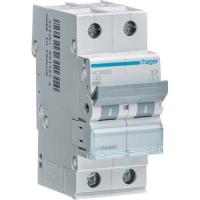 Автоматический выключатель Hager 2-п. C 20A (6kA) 2M (A) Фото